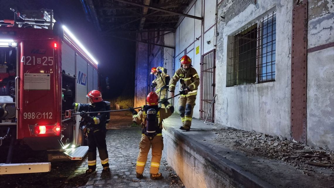 Zadymienie w rejonie ulicy Towarowej Interweniowali strażacy