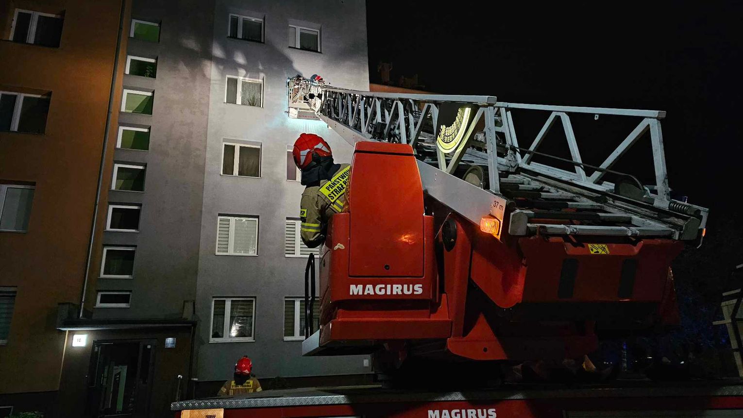 Z mężczyzną nie było kontaktu Bliscy w porę wezwali pomoc