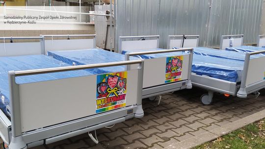 15 nowoczesnych łóżek trafiło do kozielskiego szpitala dzięki WOŚP