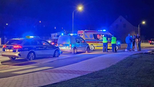 16-latka potrącona na przejściu dla pieszych trafiła do szpitala