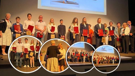 39 najzdolniejszych uczniów zostało wyróżnionych przez prezydent Sabinę Nowosielską. ZDJĘCIA