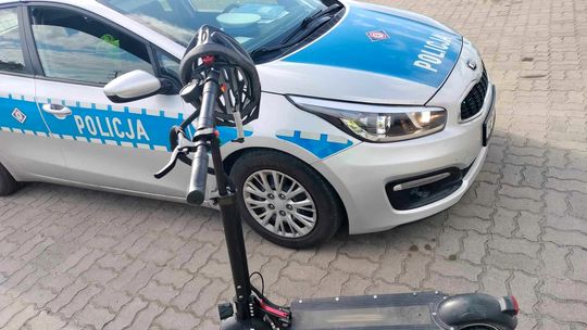 44-letni mężczyzna kierujący hulajnogą elektryczną potrącony na ul. Głubczyckiej w Koźlu