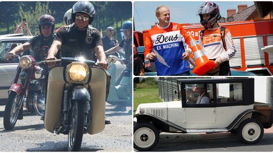 Siódmy Rajd Miłośników Pojazdów Zabytkowych w Pawłowiczkach