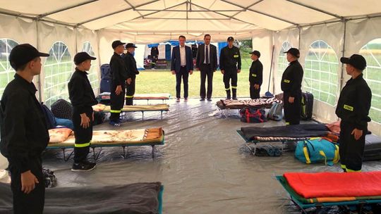 80 strażaków ochotników zakończyło obóz szkoleniowy w Miejscu Odrzańskim