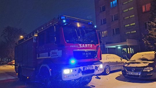 Akcja straży pożarnej. Czujka tlenku węgla pokazała ponad 300 ppm