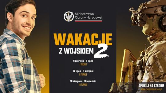 Akcja "Wakacje z wojskiem". 6000 złotych za 27 dni szkolenia!
