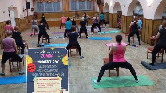 Aktywny Dzień Kobiet w GOK Reńska Wieś – będzie zumba, energia i świetna zabawa