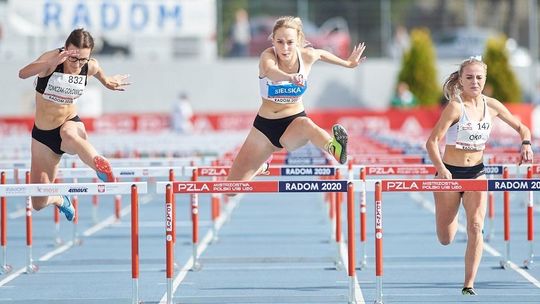 Alicja Sielska zdobyła dwa medale na mistrzostwach Polski w lekkiej atletyce