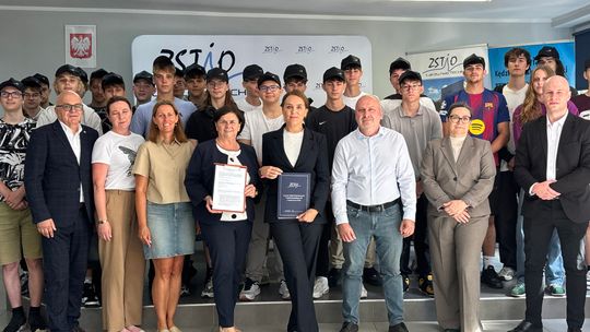 ArcelorMittal Poland objął patronatem klasę techników elektryków w ZSTiO w Kędzierzynie-Koźlu