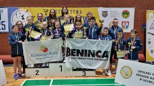 Badmintoniści z Kędzierzyna-Koźla zdobyli kilkanaście medali