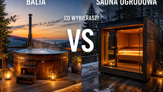 Balia czy sauna ogrodowa — co wybrać? Przewodnik ekspertów Jurapa