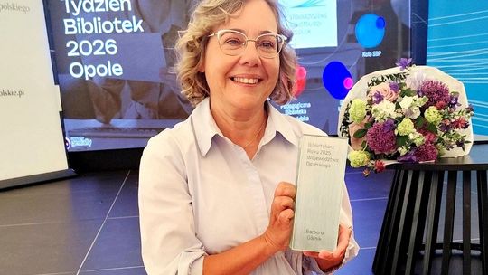 Barbara Górnik otrzymała zaszczytny tytuł Opolskiego Bibliotekarza Roku 2025