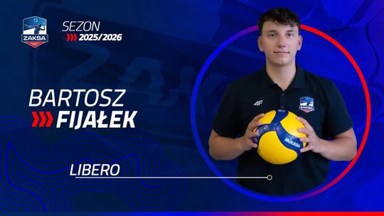 Bartosz Fijałek nowym libero ZAKSY Bartosz Fijałek nowym libero ZAKSY