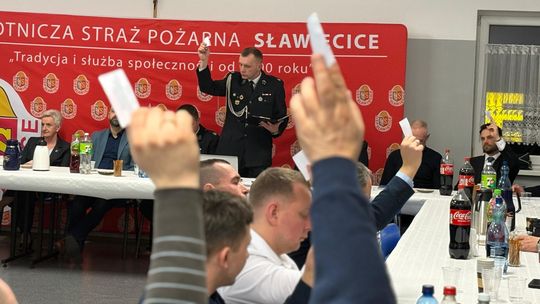 Bez zmian w kierownictwie OSP Sławięcice. Prezesem w dalszym ciągu będzie Mateusz Weisser