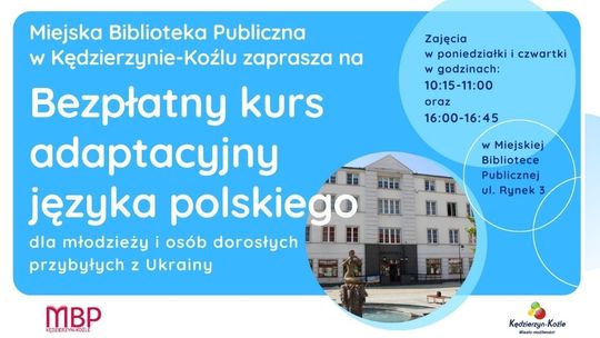 Bezpłatny kurs adaptacyjny języka polskiego dla Ukraińców Bezpłatny kurs adaptacyjny języka polskiego dla Ukraińców