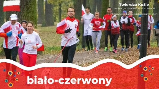 Biało-czerwony parkrun na Święto Niepodległości!