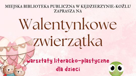 Biblioteka zaprasza na warsztaty literacko-plastyczne dla dzieci