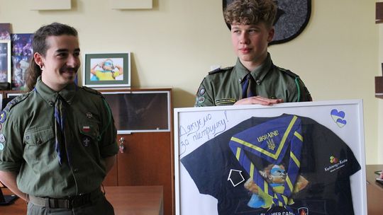 Bracia Ognia spotkali się z prezydentem Kędzierzyna-Koźla