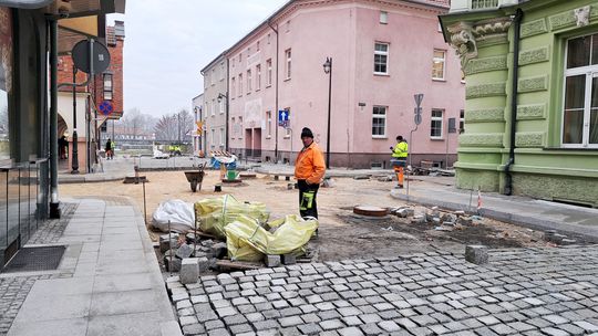 Budowlańcy kończą remont ul. Marii Skłodowskiej-Curie. ZDJĘCIA