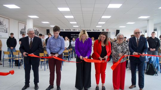 "Budowlanka" może się pochwalić pięknie wyremontowaną aulą. ZDJĘCIA