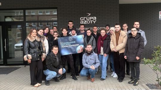 Cenna wizyta gliwickich studentów w Grupie Azoty Kędzierzyn Cenna wizyta gliwickich studentów w Grupie Azoty Kędzierzyn