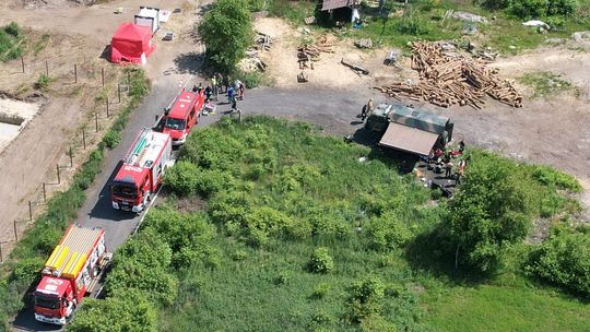 Centralny Ośrodek Analizy Skażeń interweniuje w Starym Koźlu