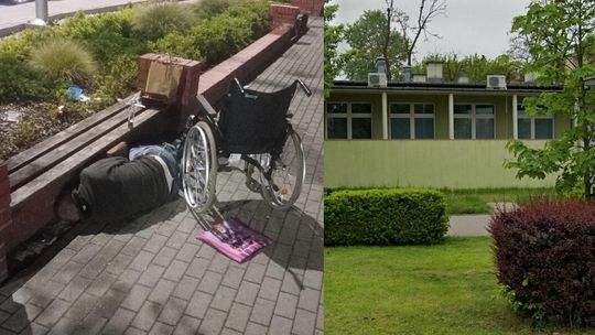 Chcą postawić namiot dla bezdomnego przy przychodni w Kędzierzynie-Koźlu