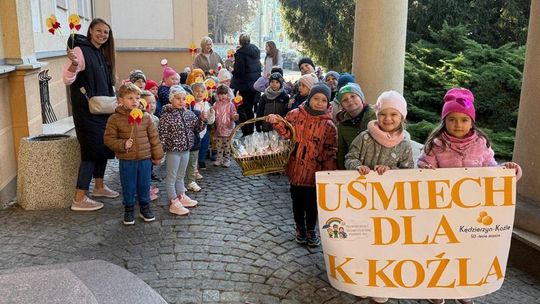 Ciasteczko i uśmiech na dzień dobry od przedszkolaków. ZDJĘCIA