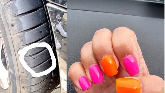 Cięta riposta urzędniczki, posądzonej o przebicie Rosjanom opony w samochodzie