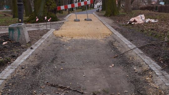 Coraz więcej nowych alejek na plantach miejskich