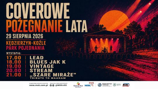 Coverowe pożegnanie lata z Miejskim Ośrodkiem Kultury