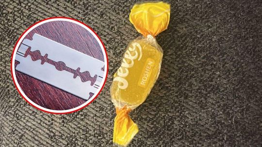 Cukierek albo psikus – groźny incydent w Kędzierzynie-Koźlu. Żyletki i gwóźdź w słodyczach