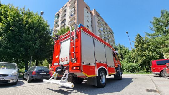 Czujka tlenku węgla znowu zawyła w bloku przy ulicy Pionierów
