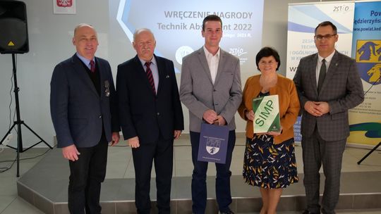 Damian Gnielinski został Technikiem Absolwentem Roku 2022