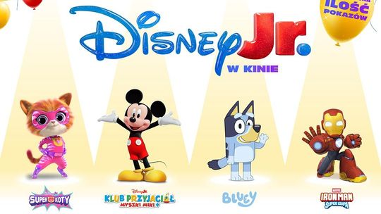 Disney Junior w kinie Helios. Seanse z konkursami dla dzieci