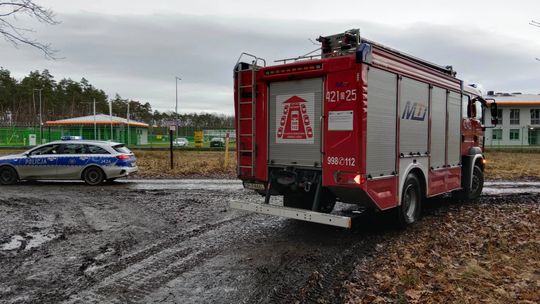 Doszło do rozszczelnienia gazociągu. Interweniowali strażacy