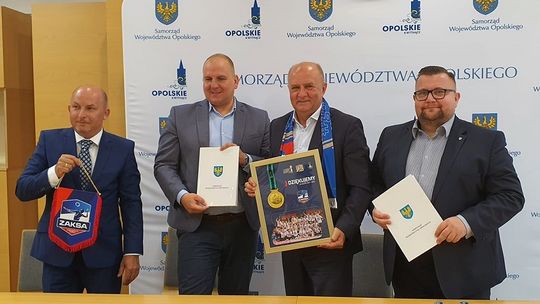 Klub ZAKSA otrzymał dotację z urzędu marszałkowskiego