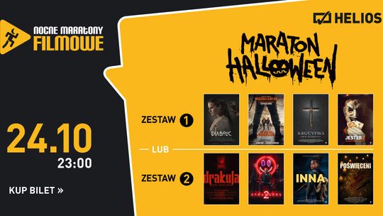 Dwa nocne maratony horrorów w kędzierzyńskim kinie Helios