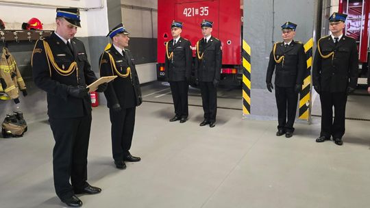 Od prawej Łukasz Daszkiewicz i Robert Brzoza