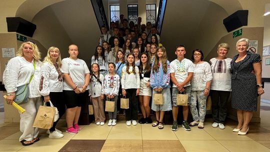 Dzieci z Ukrainy przyjechały do Kędzierzyna-Koźla na wakacje