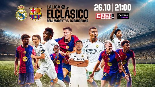 El Clasico: Real Madryt - FC Barcelona. Transmisja w kinie Helios