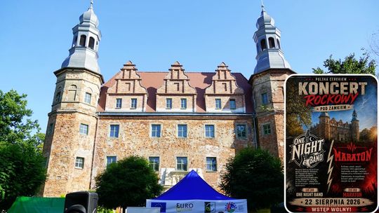 Energetyczne koncerty w wyjątkowej scenerii. Rock pod pałacem w Polskiej Cerekwi
