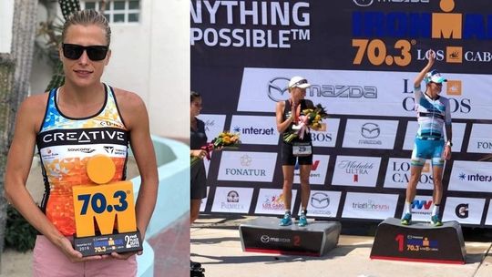 Ewa Komander druga w zawodach Ironman 70.3 Los Cabos