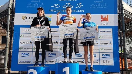 Ewa Komander mistrzynią Polski w triathlonie!