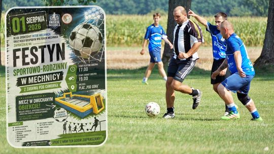 Festyn sportowo‑rodzinny w Mechnicy już w sobotę
