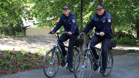 Gdzie radiowóz nie dotrze, dojedzie rower