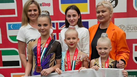 Gimnastyczki zdobyły w Dubaju trzy pierwsze miejsca