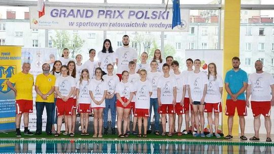 Grand Prix Polski w ratownictwie wodnym. MUKS WOPR Kędzierzyn-Koźle znów pokazał klasę