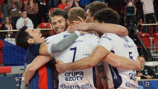 Grupa Azoty ZAKSA wygrała zacięty mecz w Bełchatowie