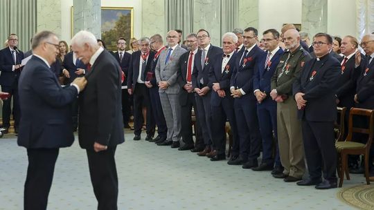 Grzegorz Peczkis z Kędzierzyna-Koźla wśród odznaczonych przez Prezydenta RP